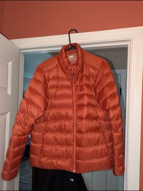 REI Women's Insulated Puffer Jacket - Rust Orange